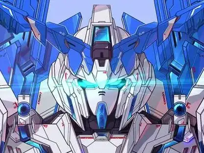 完全体高达独角兽,三合一的超赛蓝!这就是前1%的机体了!
