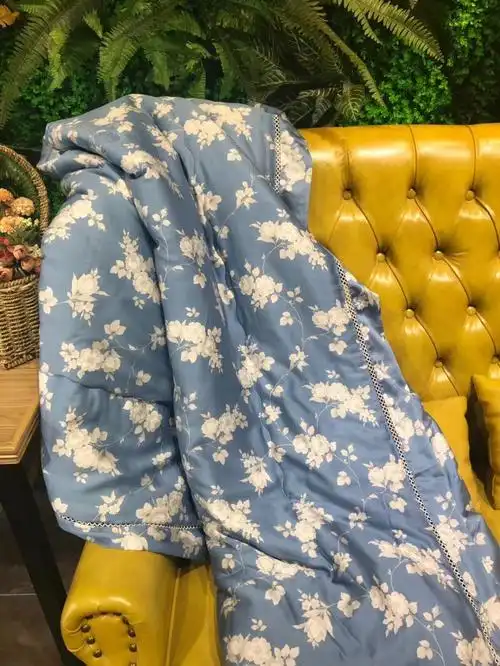 进口奥地利兰精天丝60支双面夏凉被 裸睡冰丝空调被夏季天薄被子