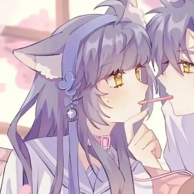 情侣头像 动漫情头#情头图片可直接保存  - 抖音