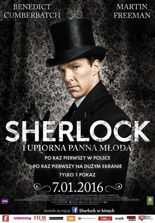 卷福《神探夏洛克》侦探剧高清电影海报