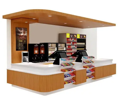 西藏货架超市收银台的摆放常识