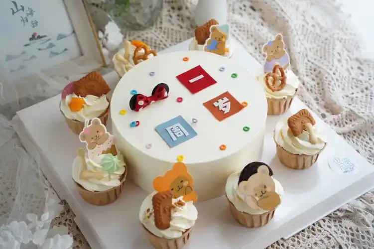 一周岁蛋糕一岁生日蛋糕宝宝生日蛋糕