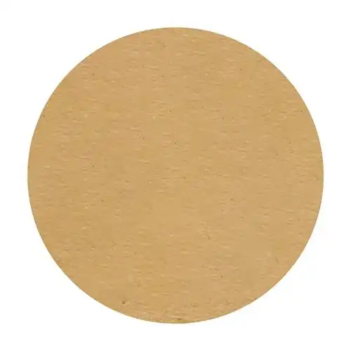 500个空白牛皮纸贴纸38厘米15英寸圆形封口礼物包装贴纸