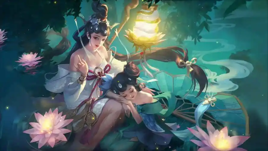 【王者荣耀】大乔小乔白蛇青蛇皮肤·动态壁纸 (三连可带走哟~)