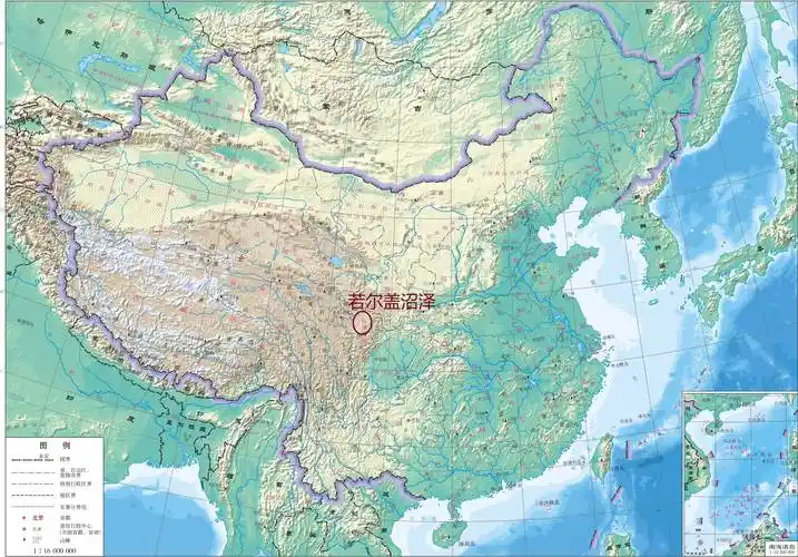 位于青藏高原的"若尔盖沼泽",是我国最大的泥炭沼泽分布区