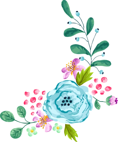 手绘花png透明无水印高清免抠矢量图片素材免费分享下载