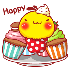 可爱油爆叽丁食物表情