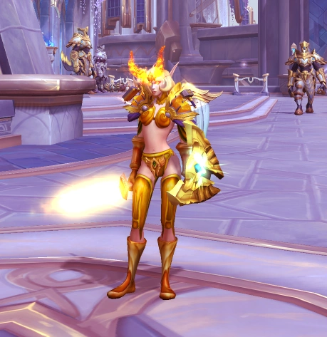 板甲四套女血精灵板甲幻化