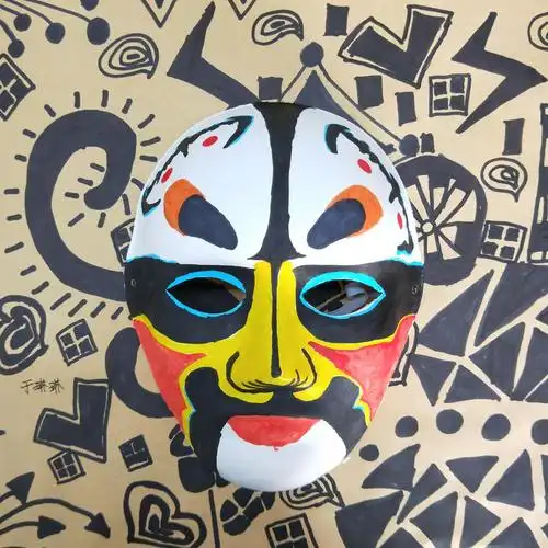 3.31金凤路校区国际动漫班六下4:30《面具装饰》