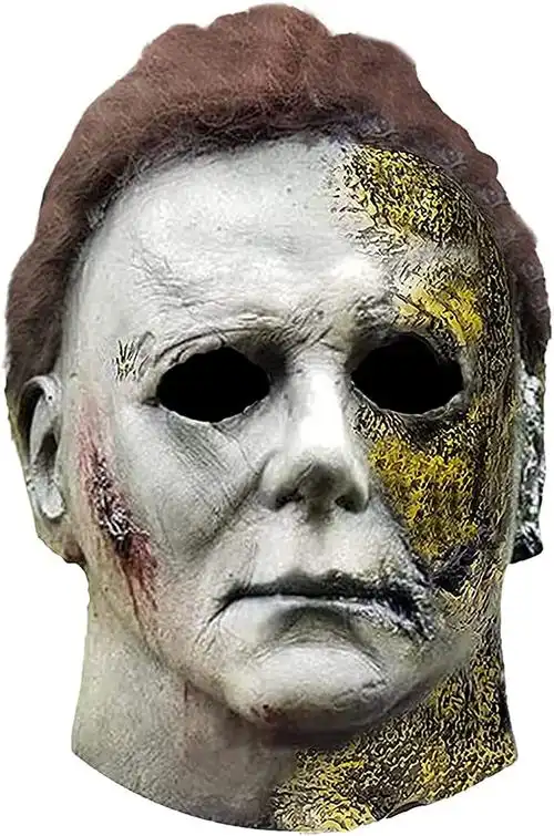 michael myers 面具,乳胶全头面具,万圣节杀死迈克尔·迈尔斯面具