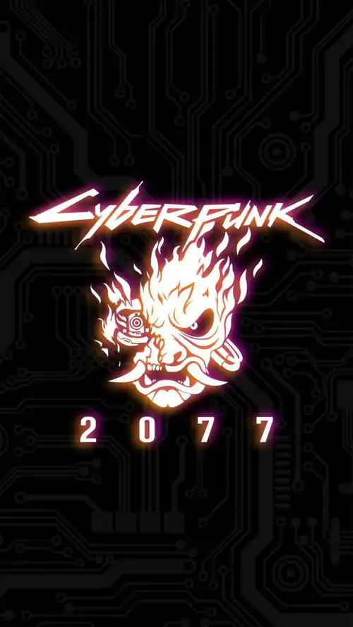 赛博朋克2077极简主义logo