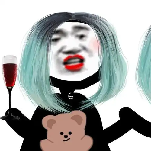 头像丨看起来有病的动漫闺蜜头像