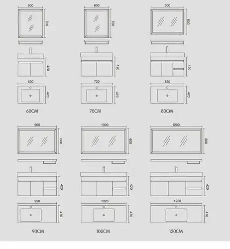 泊的ponlttey不锈钢浴室柜组合卫生间洗脸盆洗手盆洗漱台池洁具欧式