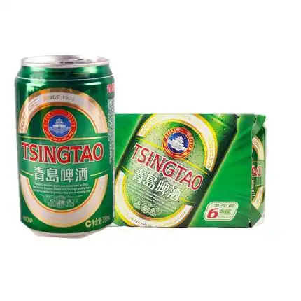 限地区青岛啤酒经典易拉罐330ml6罐组听装