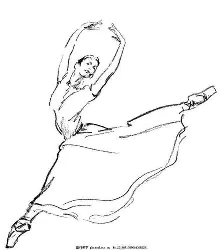 舞蹈人物油画乐乐简笔画舞蹈动作简笔画中国舞舞姿简笔画
