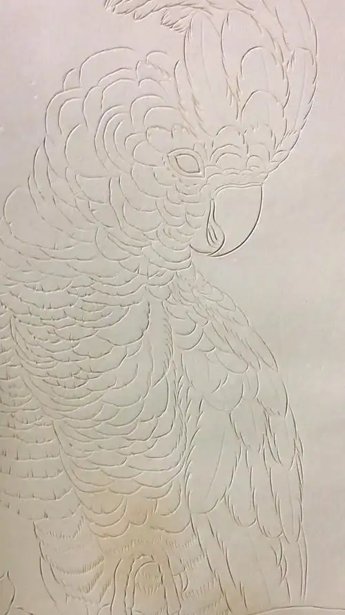 皮雕系列之线条