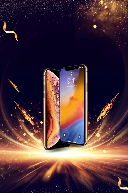 苹果手机苹果iphonexs海报 - 当图网