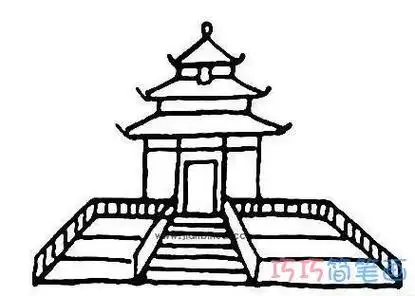 故宫简笔画