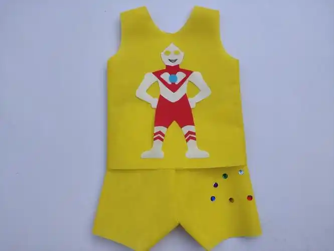 儿童环保时装秀服装男孩手工衣服亲子装diy材料幼儿园表演走秀服