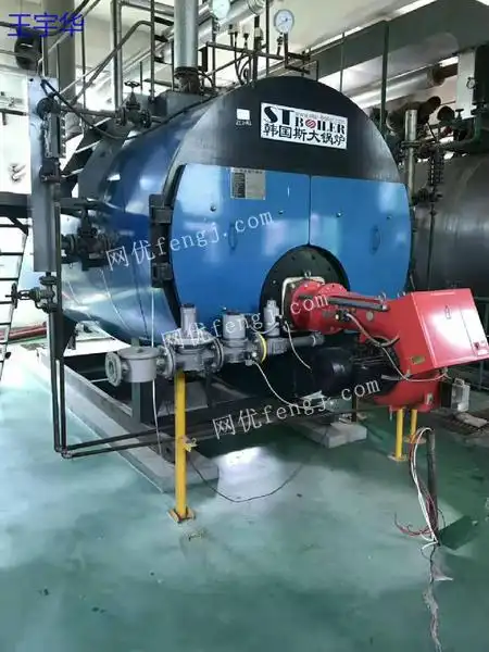 出售韩国斯大8吨二手燃气蒸汽锅炉