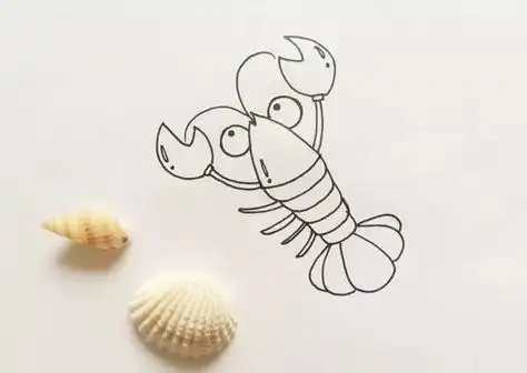 小龙虾简笔画图可爱的 - 搜狗图片搜索