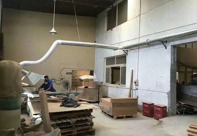 木工车间工业吸尘器让工厂环境得到有效提升