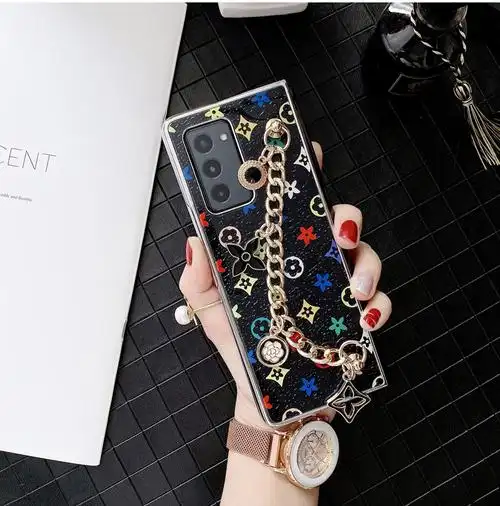 miavito三星galaxy z fold2手机套f9160手机壳5g斜背式链老花w2021