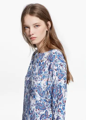 螺旋印花连身裙