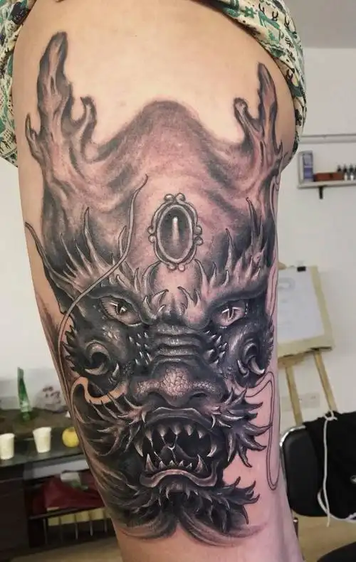 工作室肖像纹身图片_手臂欧美写实肖像照片儿童肖像纹身图案tag标签