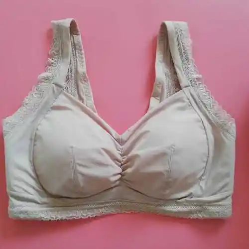 品牌钢圈无骨冰丝面料舒服乳罩艾草纤维运动文胸