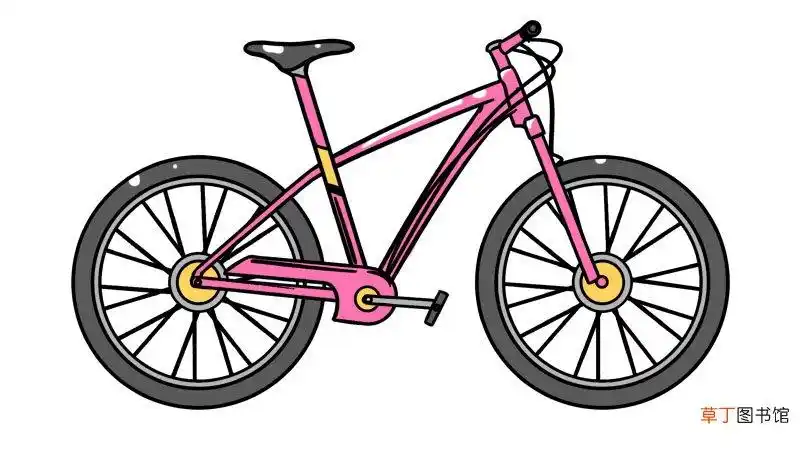 山地车简笔画教程山地车简笔画步骤