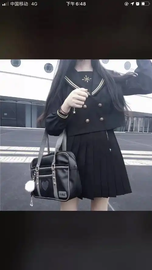 jk制服裙正版学院风暗黑系少女衬衫百褶裙套装日系正统学生校服