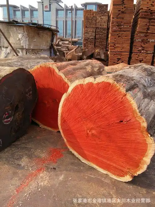 非洲进口板材红花梨 红花梨 家居建筑红花梨原木 景区园林板材