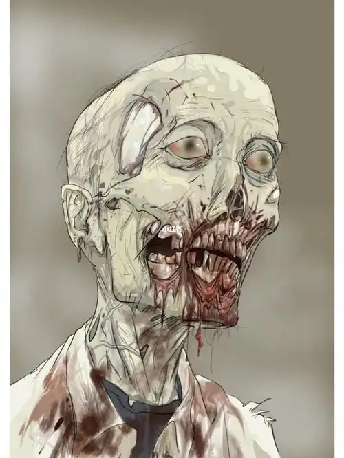 平板画的丧尸