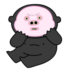 金小黑傻fufu第2弹 微信动态表情包