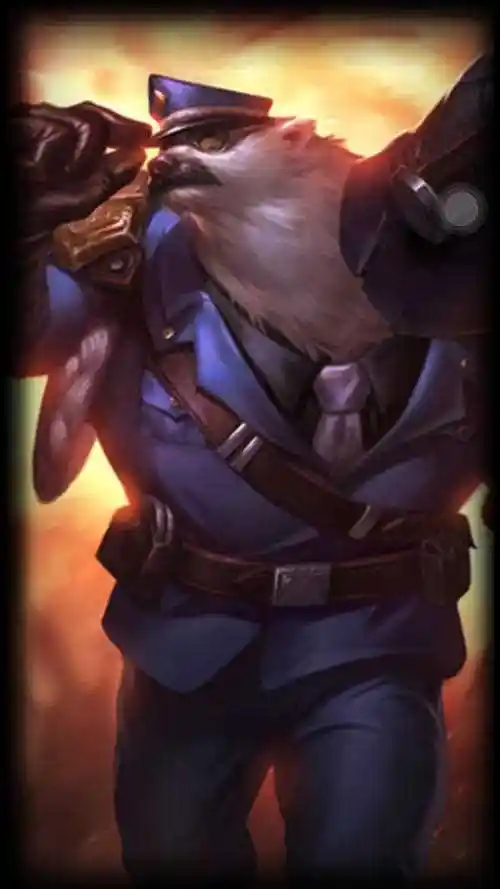 《英雄联盟》巡逻警官 特朗德尔_《英雄联盟lol》巡逻警官特朗德尔