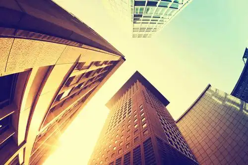 无人,高楼大厦,横图,室外,白天,广角镜头,鱼眼镜头,仰视,度假,办公楼