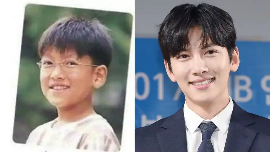 孔刘看回小时候的照片,有的人觉得没什么改变,有的人则觉得女大男大都