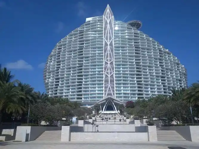 三亚海棠湾红树林度假世界(中国第一家7星级酒店)外景掠影2020年1月9
