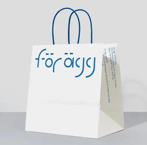 极简风的手提袋创意