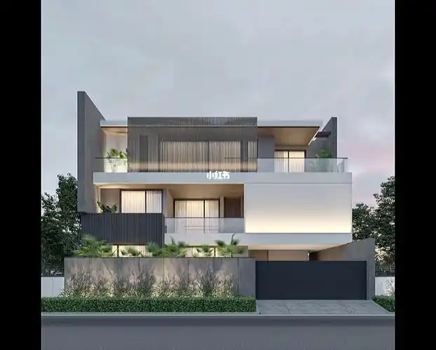 三层现代简约风自建别墅住宅