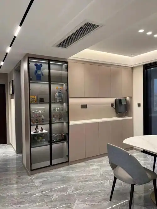 9款现代简约餐边酒水柜实景案例分享
