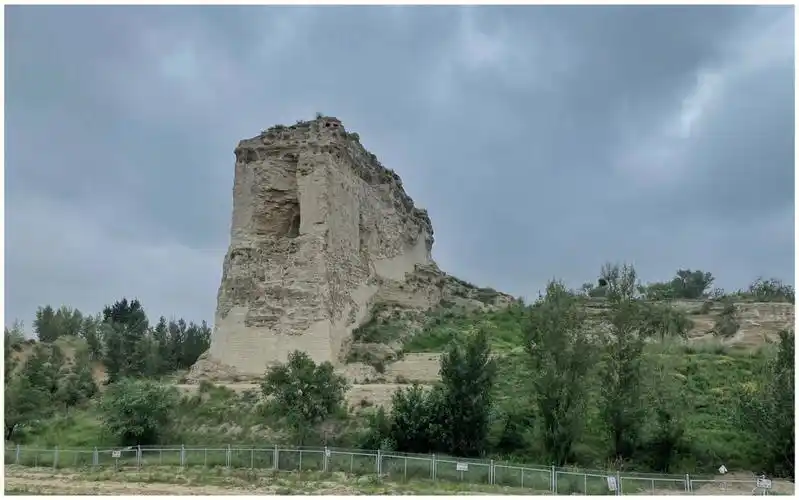 田野考察统万城遗址西夏王朝的龙兴之地