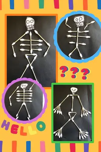 我们的棉签小人,吓到你了没