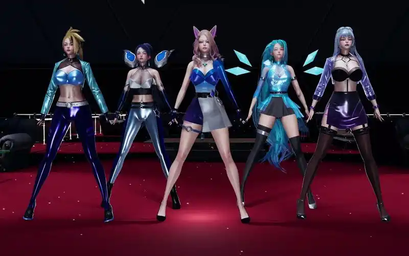 kda more 最美版女团