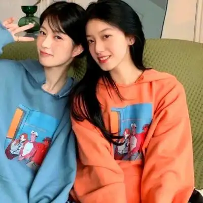 温柔神仙真人闺蜜头像两人超级好看_闺蜜姐妹女生头像_头像屋