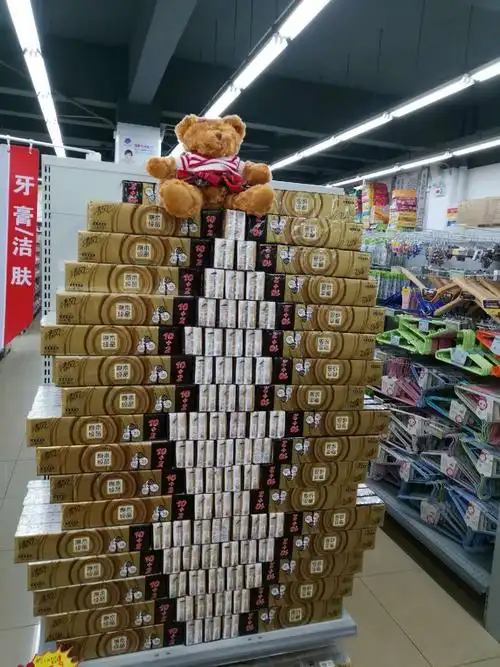 百惠园超市创意陈列展示