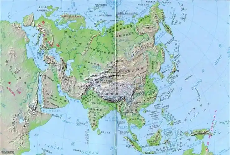 收藏丨这些宝藏高清地图快收好!_大地构造_星图_地形