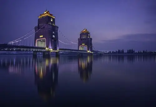 扬州万福大桥,苏州金鸡湖nisi摄影教学团学员作品