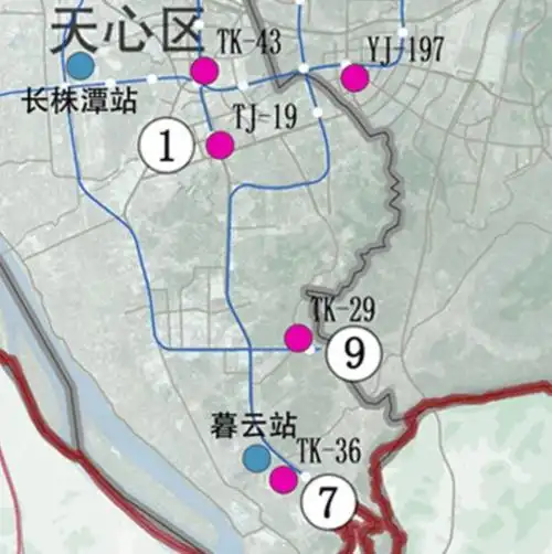 不用等第四轮规划长沙地铁7号线南延有望提前开工
